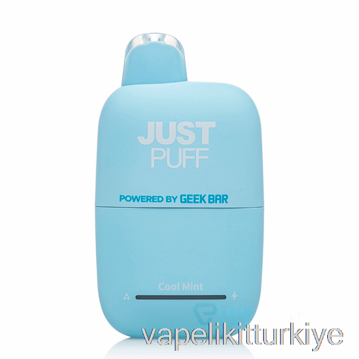 Vape Türkiye Justpuff 6000 Tek Kullanımlık Serin Nane